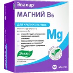 Магний В6 Эвалар, табл. 1.1 г №60